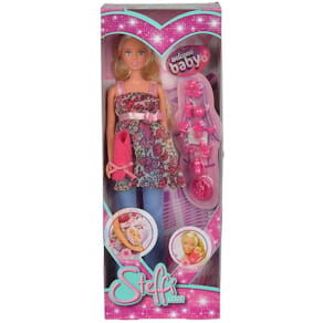 Docka Steffi gravid 29cm