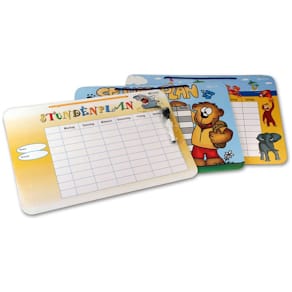 Stundenplan RHEITA, mit Stift, sortierte Motive