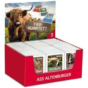 Quartettspiel ASS Tiere, sortiert