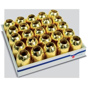 Geschenkband Präsent Weihn Ei-Knäuel Metallic XXL, gold