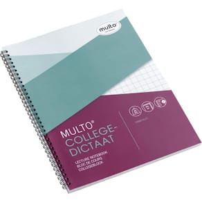 Collegedictaat Multo, ft A4, geruit 10 mm, 23-gaats