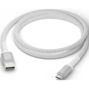 Re-charge - BRD Cable - USB-A to USB-C, White (1.2m)