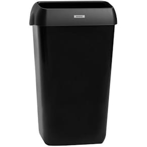 Papperskorg WC KATRIN 25L med lock Svart