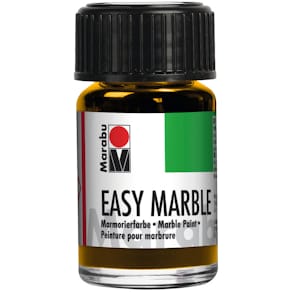 Marmorierfarbe Marabu easy marble, 15 ml, mittelgelb