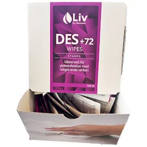 Ytdesinfektionsduk LIV Des +72 150/fp