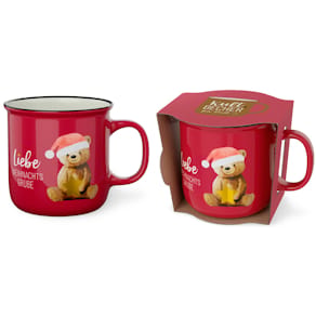 Weihnachts-Kaffeebecher FÜR DICH Bär Happy Christmas