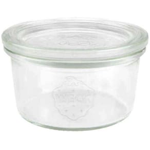 Sylteglas Ø100 x 55 mm, klart glas, 6 stk