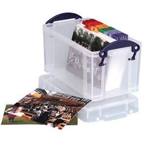 Opbergdoos Really Useful Box 2,1 liter, transparant