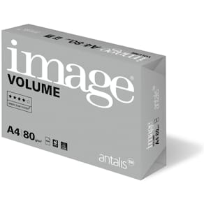 Kopipapir Image Volume A4 80 g, 4-huls, hvid, PEFC 70%, 500 ark