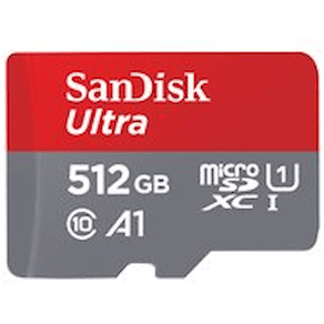 SanDisk Ultra - Flash-minneskort (microSDXC till SD-adapter