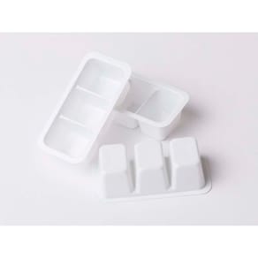 Dressingbæger hvid HIPS, 100x50x25mm, 2000 stk