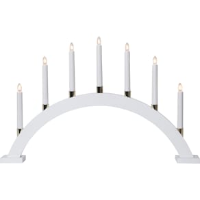 Ljusstake Gillian vit