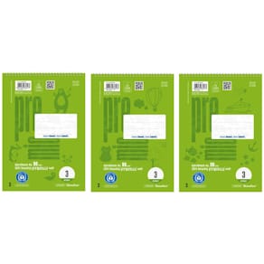 Spiralblock Staufen Premio, A5, 40 Blatt, 14 Doppellin., hellgrün