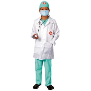 Maskeraddräkt Doktor 4-6år