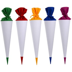 Bastelschultüte Goldbuch, 70 cm, sortiert