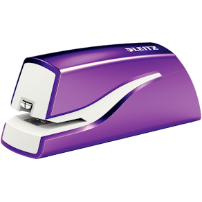 Elhäftare Leitz batteri WOW lila, 10ark