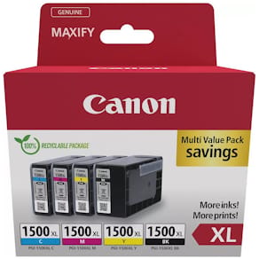 Tintenpatronen-Multipack Canon PGI-1500XL, 4 Farben