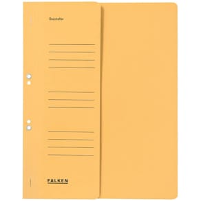 Ösenhefter Falken, A4, chamois, 1/2 Deckel