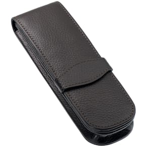 Schreibgeräteetui Online, Leder, braun