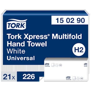 Falthandtuch Tork 4746ST, 2-lagig, weiß