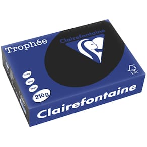 Gekleurd papier Clairefontaine Trophée Pastel, A4, 210 g, 250 vel