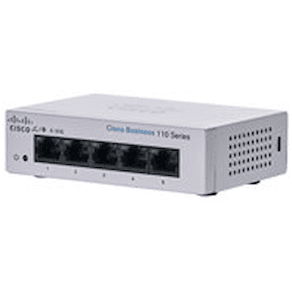 Cisco Business 110 Series 110-5T-D - Switch - ohanterad - 5 x
