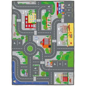 Matta bilar stor 180x130 cm