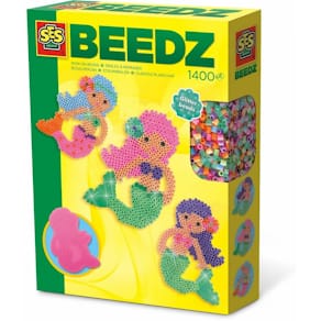 Bügelperlen-Set SES Creative Beedz Meerjungfrau