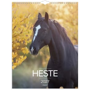 Vægkalender Mayland Photo Heste, 295x394 mm, 2027, FSC