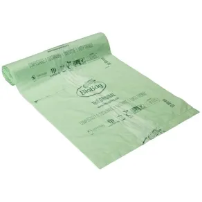 Insatspåse BIOBAG 10L 20my grön 25/rl