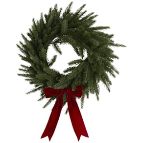 Krans FESTIVE med rosett 40cm