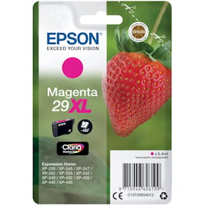 Inktcartridge Epson 29XL, 450 pagina's, OEM C13T29934012, magenta
