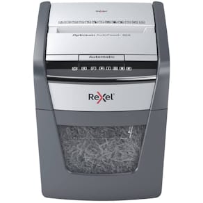 Aktenvernichter Rexel Optimum AutoFeed+ 50X, P-4, schwarz