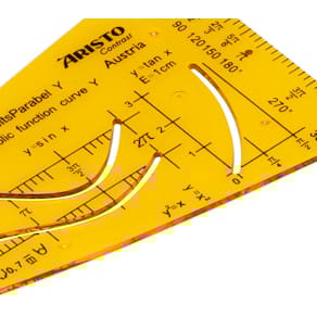 Zeichenschablone Aristo Einheitsparabel Y