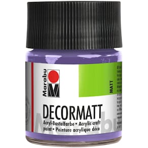 Acrylfarbe Marabu Decormatt, lavendel, 50 ml