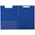Klemmap Esselte met insteekmap, PP, Ft A4, blauw