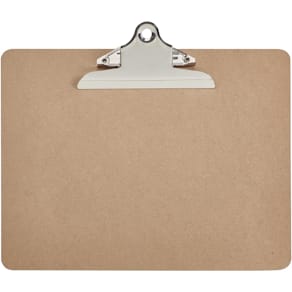 Klembord MAUL Classic, hardboard karton, A4 liggend, bruin