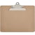 Klembord MAUL Classic, hardboard karton, A4 liggend, bruin