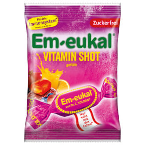 Bonbons Em-eukal ImmunStark Vitamin Shot, gefüllt, zuckerfrei