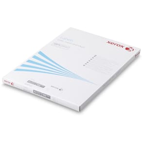 Laseretiketter Xerox hvid 143x199mm, permanent klæb, 100 ark