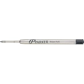 Kuglepen refill Parker Fine 0,8 mm sort, 12 stk