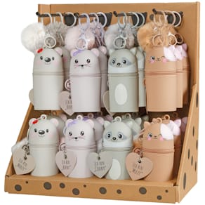 Schlüsselanhänger LULUBUG Mini, Silikon, sortiert