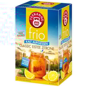 Eistee TEEKANNE frio Classic, Zitrone, 18 Teebeutel