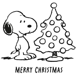 Serviette Braun + Company Snoopy, 33 x 33 cm, 20 Stück