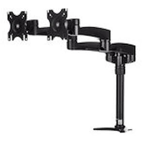StarTech.com Skrivbordsmonterad dubbel monitorarm - ledad