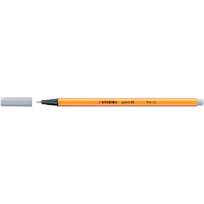 Fineliner STABILO point 88, EF, 0,4 mm, hellgrau