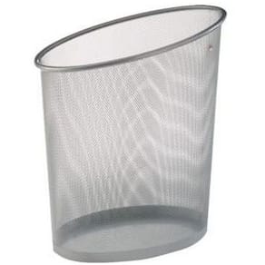 Papperskorg ALBA 20L silver