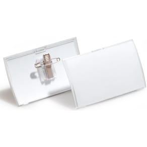 Namnskylt Clic Fold, 75x40mm, 25/fp
