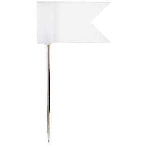 Markierfahnen ALCO 710, 20 St., weiß