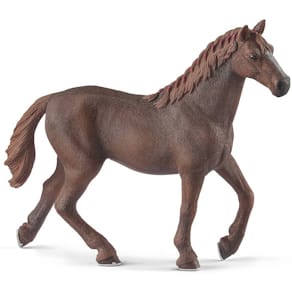 Spielzeugfigur SCHLEICH Englisch Vollblut Stute, braun, 13,7 x 3,